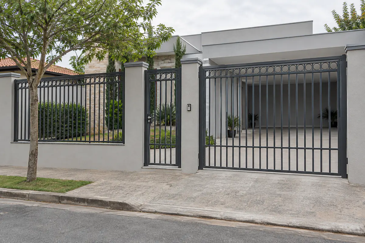 Aplicação pronta de manutenção e reforma de grades e portões sob medida em imóvel de Sorocaba